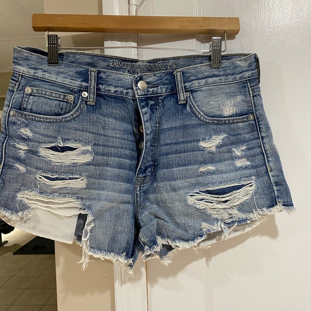 High Waisted Jean Shorts